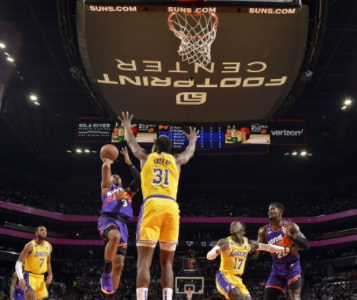 NBA regular season, Suns beat Lakers 130-104 for 3rd straight win