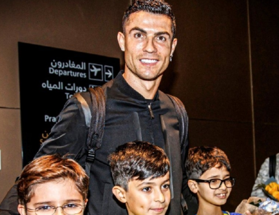 The official account of Saudi Arabia's Riyadh Victory published a picture showing that Cristiano Ronaldo has arrived in Riyadh